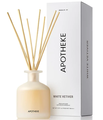 APOTHEKE White Vetiver Reed Refillable Diffuser