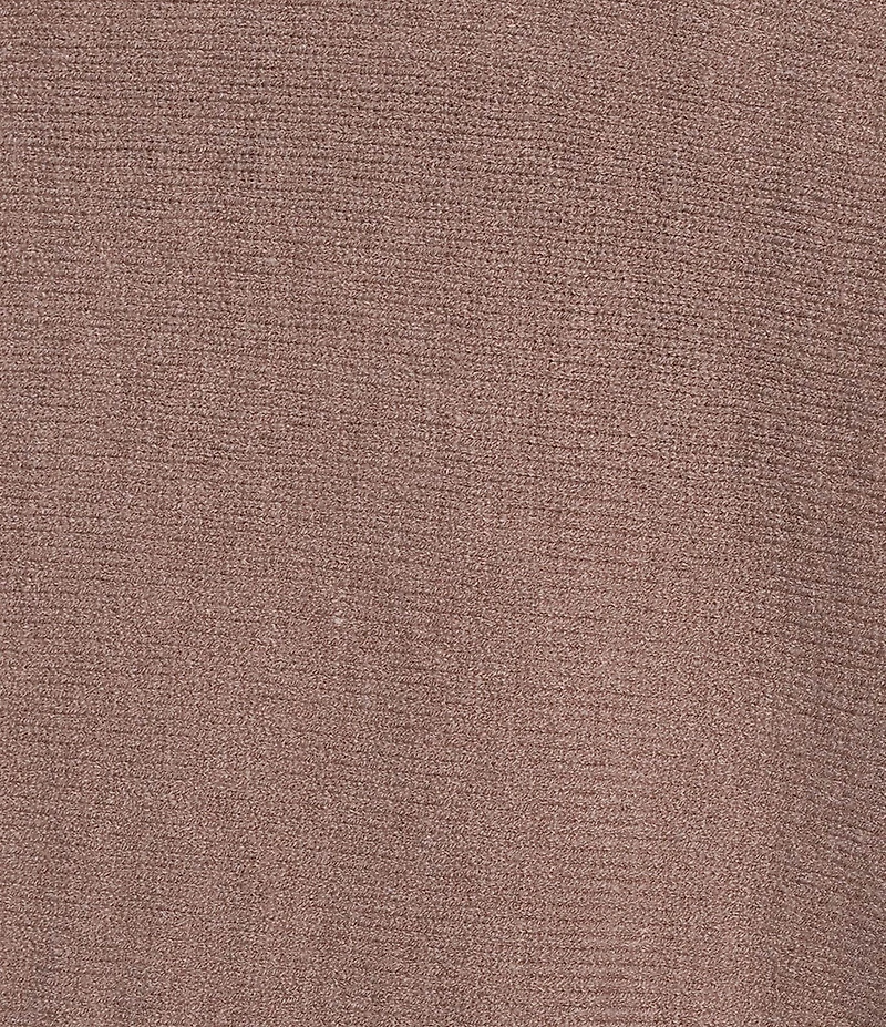 Apricot London Knit Boat Neck Batwing Ruffle Short Sleeve Top