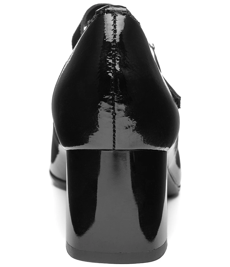 ara Adelaide Patent Leather Block Heel Mary Jane Pumps