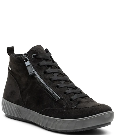 ara Adrienne Waterproof High Top Zip Sneakers