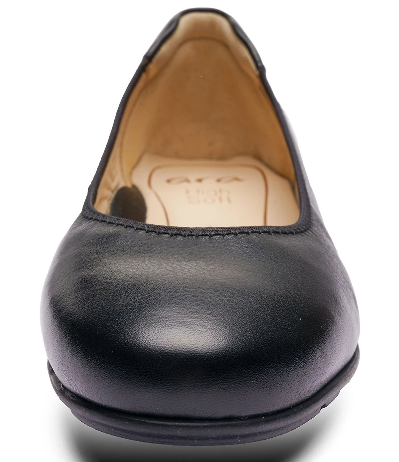 ara Balsam Leather Slip On Flats
