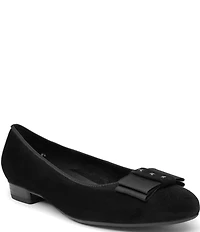 ara Bijou Suede Embellished Bow Pumps