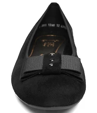 ara Bijou Suede Embellished Bow Pumps