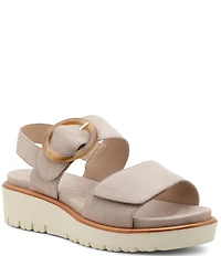 ara Bridgeport Suede Wedge Platform Sandals