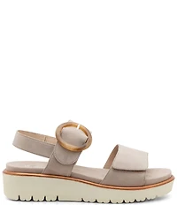 ara Bridgeport Suede Wedge Platform Sandals
