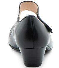ara Calico 2.0 Leather Asymmetrical Mary Jane Pumps