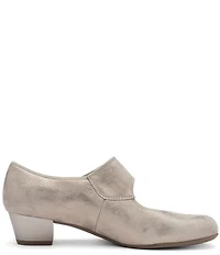 ara Calico 2.0 Metallic Leather Asymmetrical Mary Jane Pumps