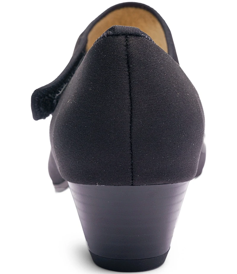ara Calico 2.0 Stretch Fabric Asymmetrical Mary Jane Pumps