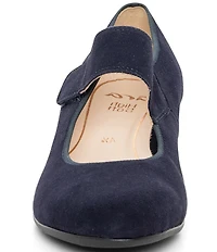 ara Calico 2.0 Suede Asymmetrical Mary Jane Pumps