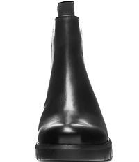 ara Cascade Leather Wedge Chelsea Booties