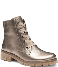 ara Debbie Leather Lace Up Booties