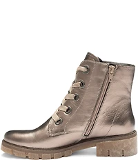 ara Debbie Leather Lace Up Booties