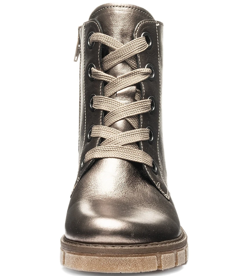ara Debbie Leather Lace Up Booties