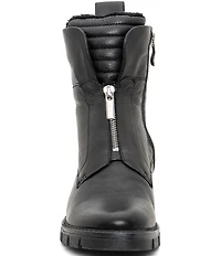 ara Deon Leather Dual Zipper Booties