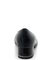 ara Gabrielle Leather Block Heel Pumps