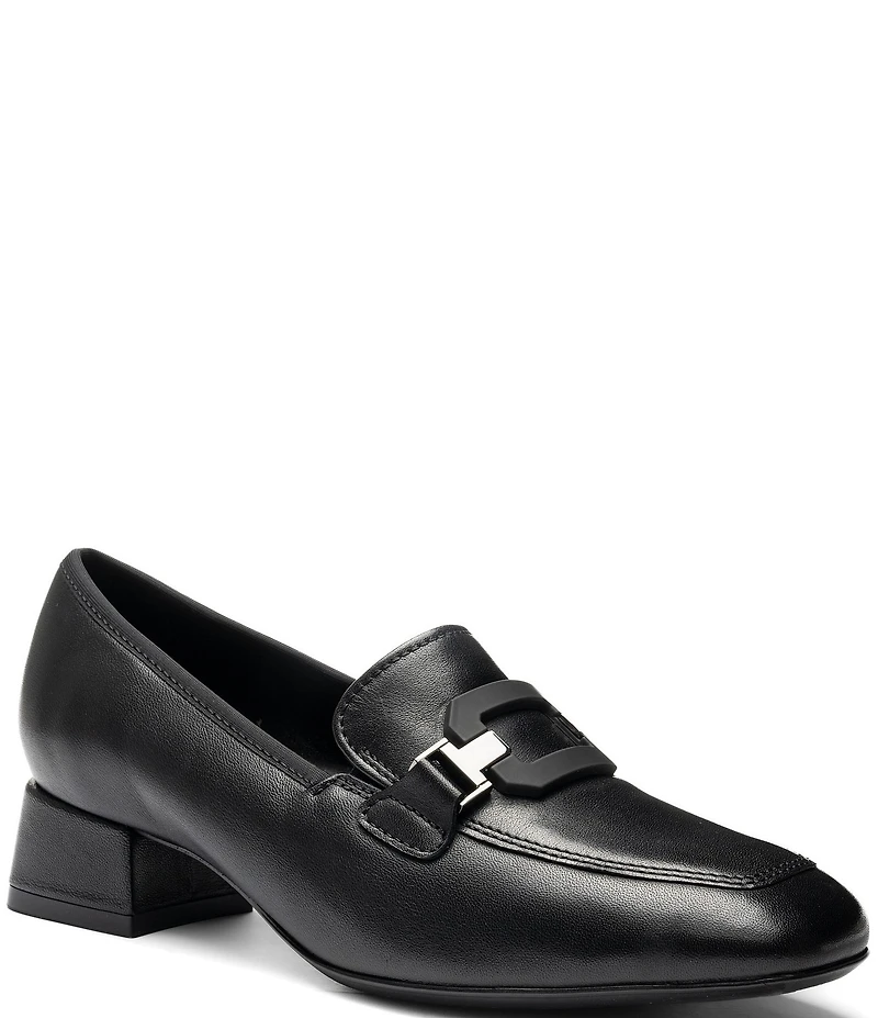 ara Giza Leather Loafer Pumps