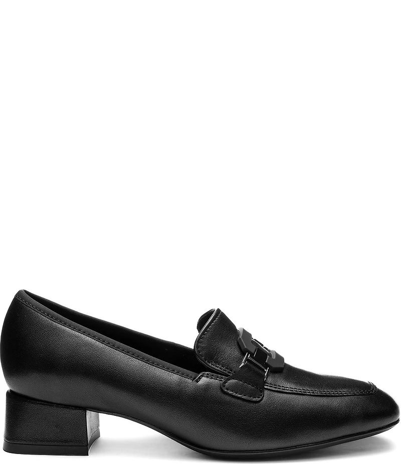 ara Giza Leather Loafer Pumps