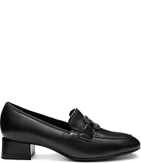 ara Giza Leather Loafer Pumps