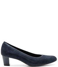 ara Kelly Leather Dotted Pumps