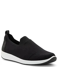 ara Leena Woven Stretch Knit Slip On Sneakers