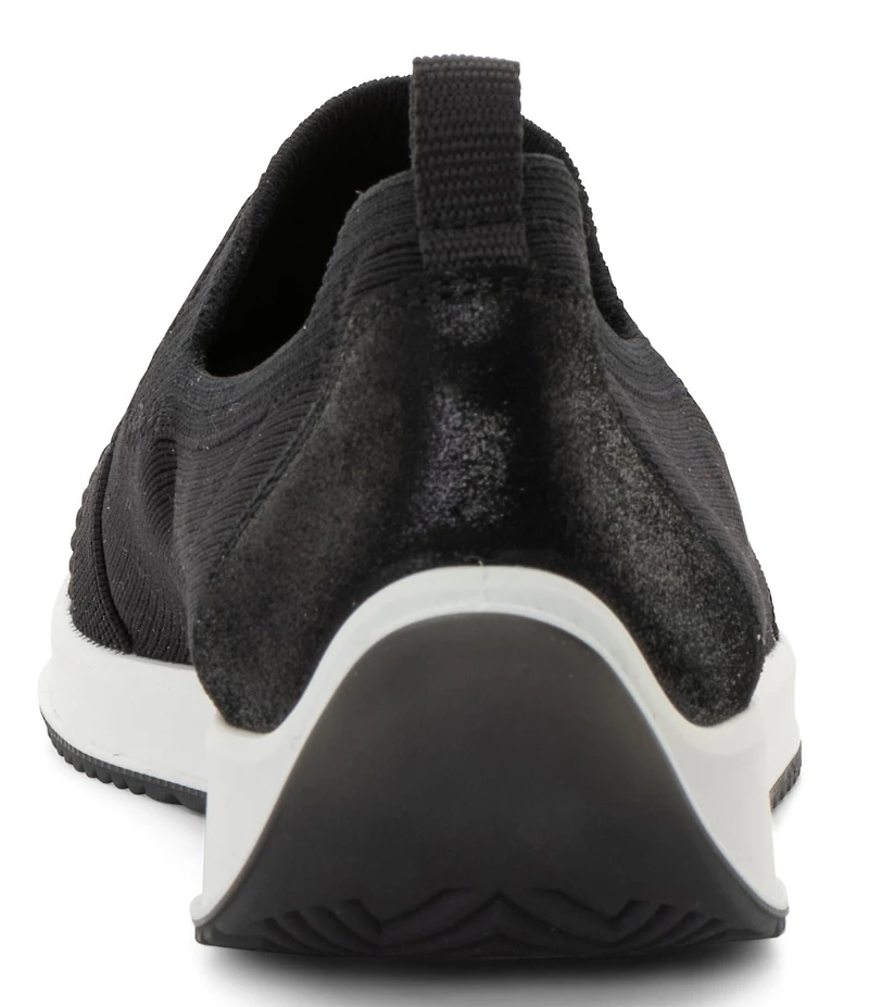 ara Leena Woven Stretch Knit Slip On Sneakers