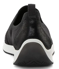 ara Leena Woven Stretch Knit Slip On Sneakers