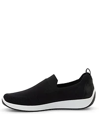 ara Leena Woven Stretch Knit Slip On Sneakers