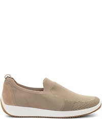ara Leena Woven Stretch Knit Slip On Sneakers