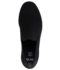 ara Leena Woven Stretch Knit Slip On Sneakers