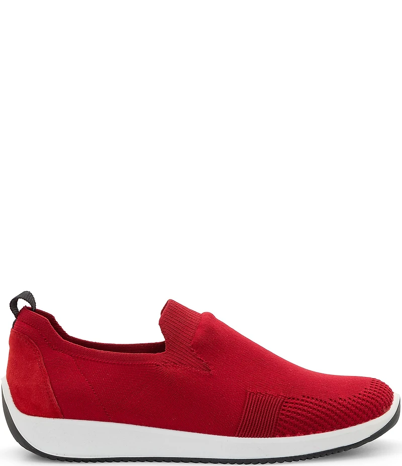 ara Leena Woven Stretch Knit Slip On Sneakers