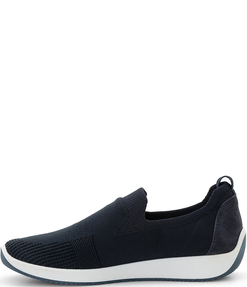 ara Leena Woven Stretch Knit Slip On Sneakers