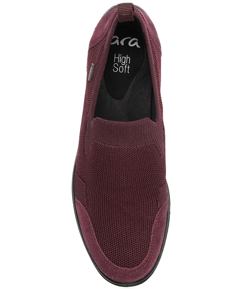 ara Lilith 2 Waterproof Hydro Woven Stretch Fabric Slip On Sneakers