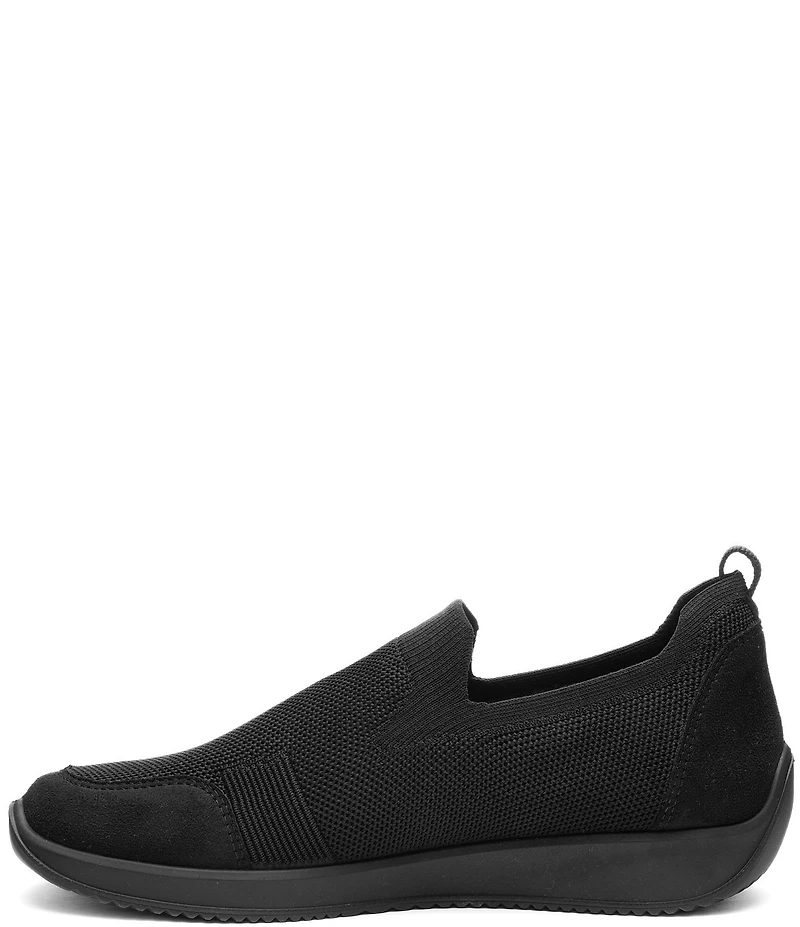 ara Lilith Woven Stretch Knit Waterproof Slip On Sneakers
