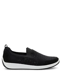 ara Lisbon Lace Rhinestone Embellished Stretch Knit Sneakers