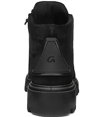 ara Malmo Suede Combat Ankle Booties