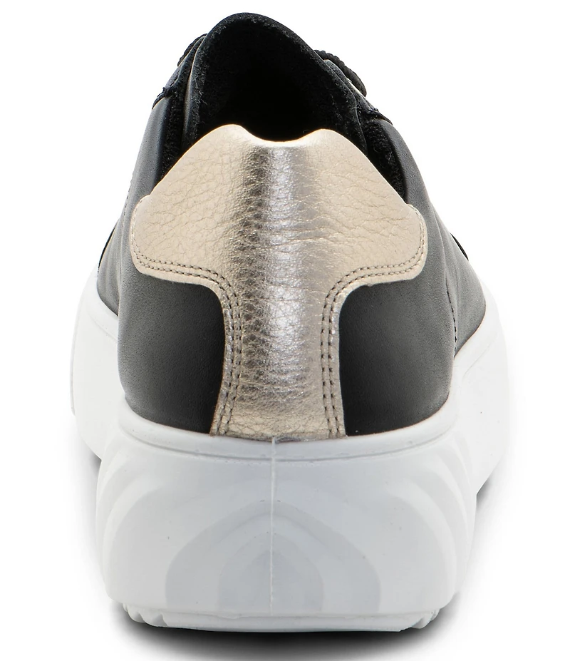 ara Mikky Leather Lace Up Platform Cupsole Sneakers