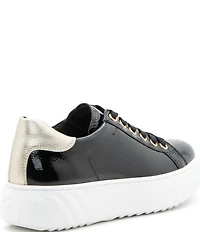 ara Mikky Patent Leather Cupsole Platform Sneakers