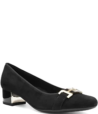 ara Nebula Suede Dress Pumps