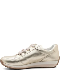 ara Ollie Leather Side Zip Sneakers