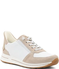 ara Ovation Leather and Suede Sneakers