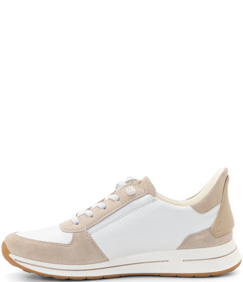 ara Ovation Leather and Suede Sneakers