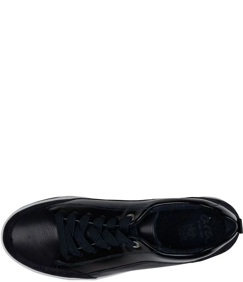 ara Redmond Leather and Suede Sneakers