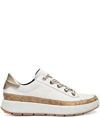 ara Rem Leather Cork Accent Sneakers