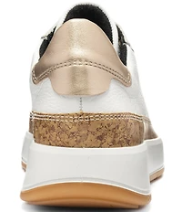 ara Rem Leather Cork Accent Sneakers
