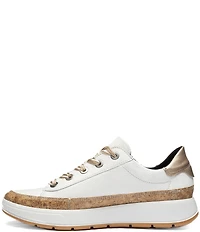 ara Rem Leather Cork Accent Sneakers
