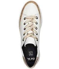 ara Rem Leather Cork Accent Sneakers