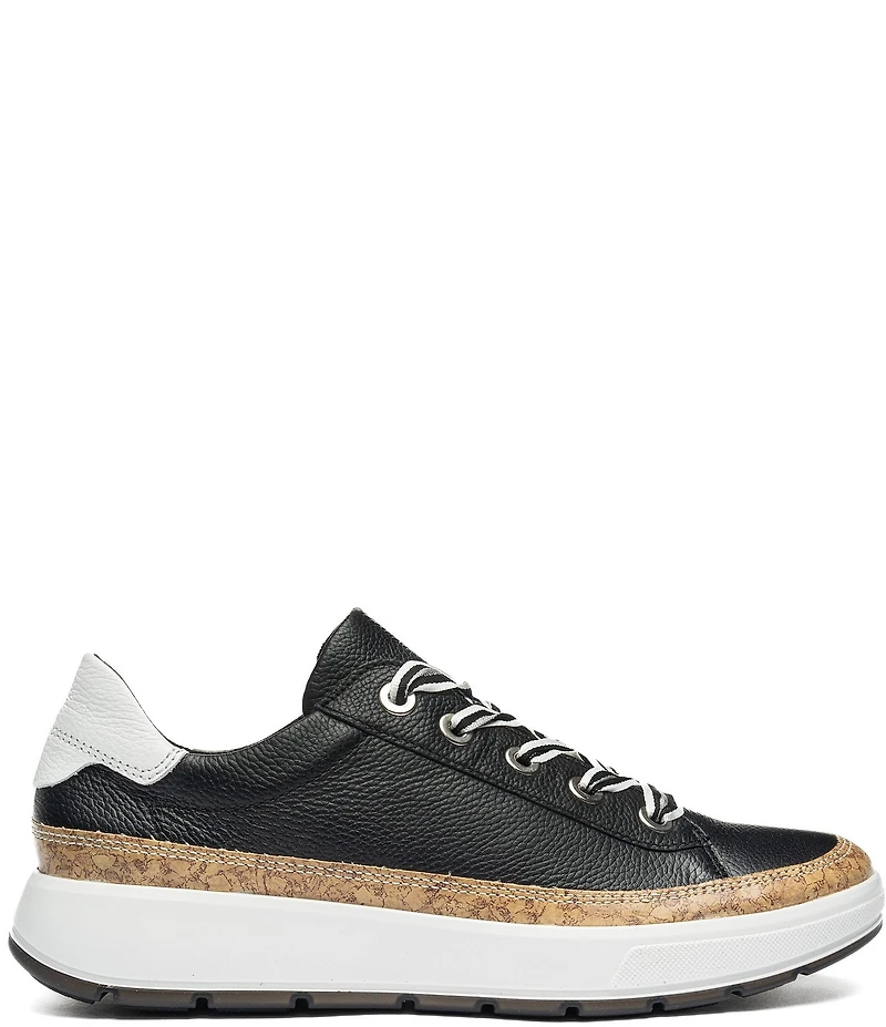 ara Rem Leather Cork Accent Sneakers