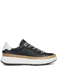 ara Rem Leather Cork Accent Sneakers