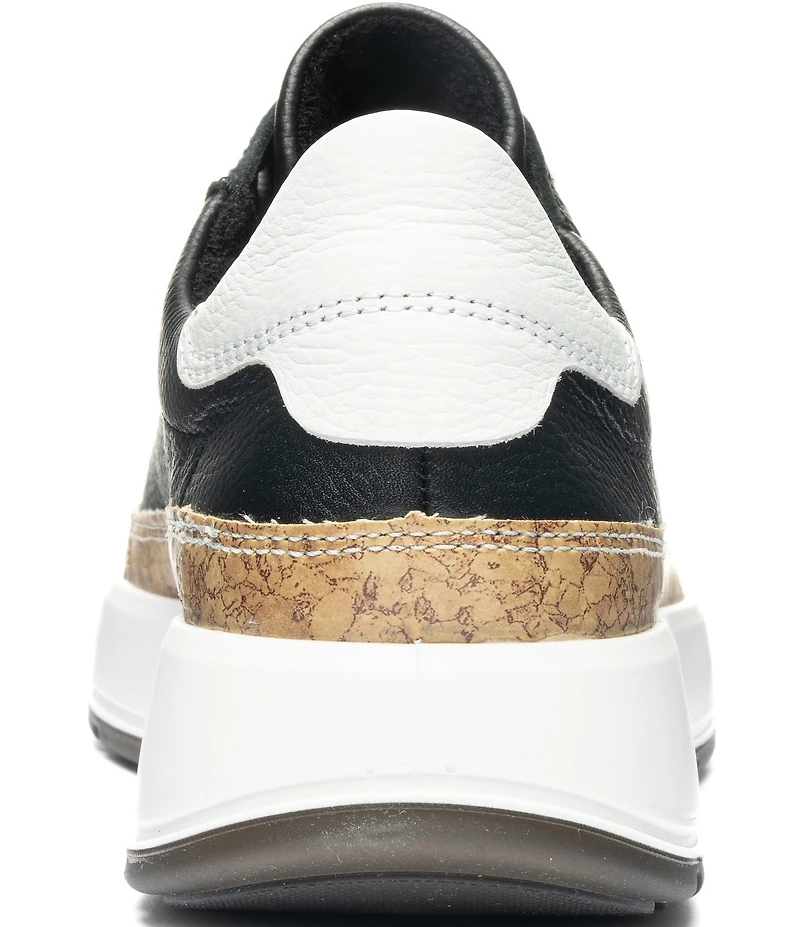 ara Rem Leather Cork Accent Sneakers