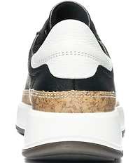 ara Rem Leather Cork Accent Sneakers